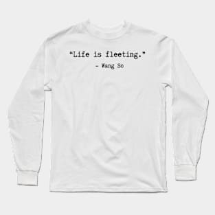 Moon Lovers Scarlet Heart Ryeo Quotes Long Sleeve T-Shirt